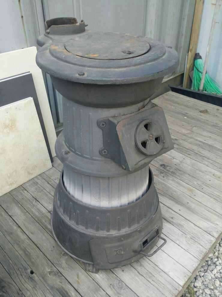 주물난로 35평형 (중고장터 - 비낚시용품)