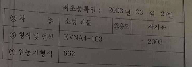 03년식 뉴코란도 밴 4륜 오토 팝니다 (중고장터 - 비낚시용품)
