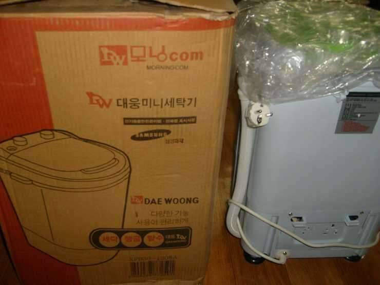 미니 세탁기 미사용 신품 저렴하게 분양 합니다 (중고장터 - 비낚시용품)