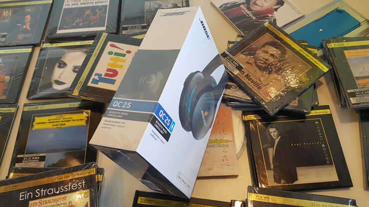보스 노이즈캔슬링 헤드폰 BOSE QC25 (중고장터 - 비낚시용품)