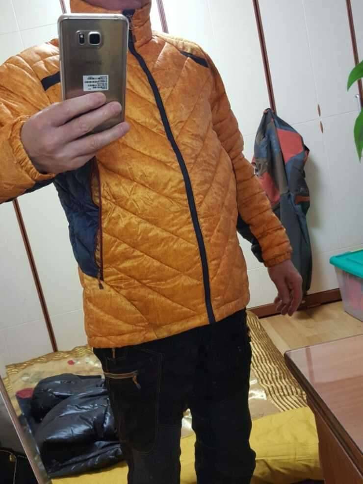 폴햄오리털 패딩 (중고장터 - 비낚시용품)