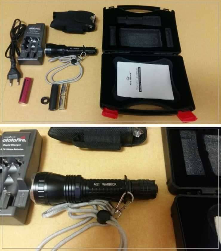 OLIGHT M21X Warrior 후레쉬 (중고장터 - 비낚시용품)