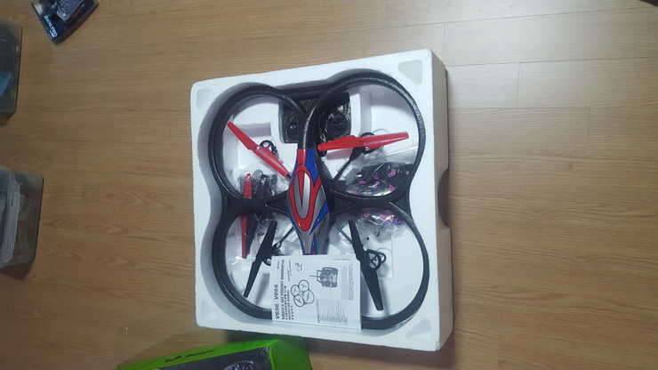 WLTOYS V666 대형드론 낚시대로 교환 (중고장터 - 비낚시용품)