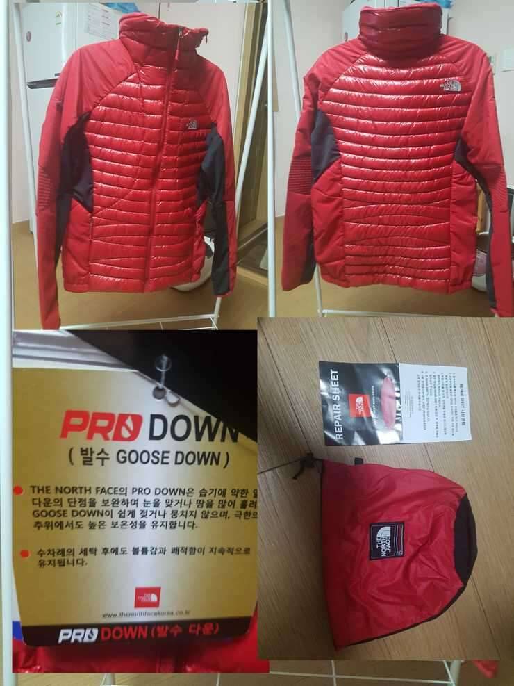 노스페이스 구스다운 새제품 (중고장터 - 비낚시용품)
