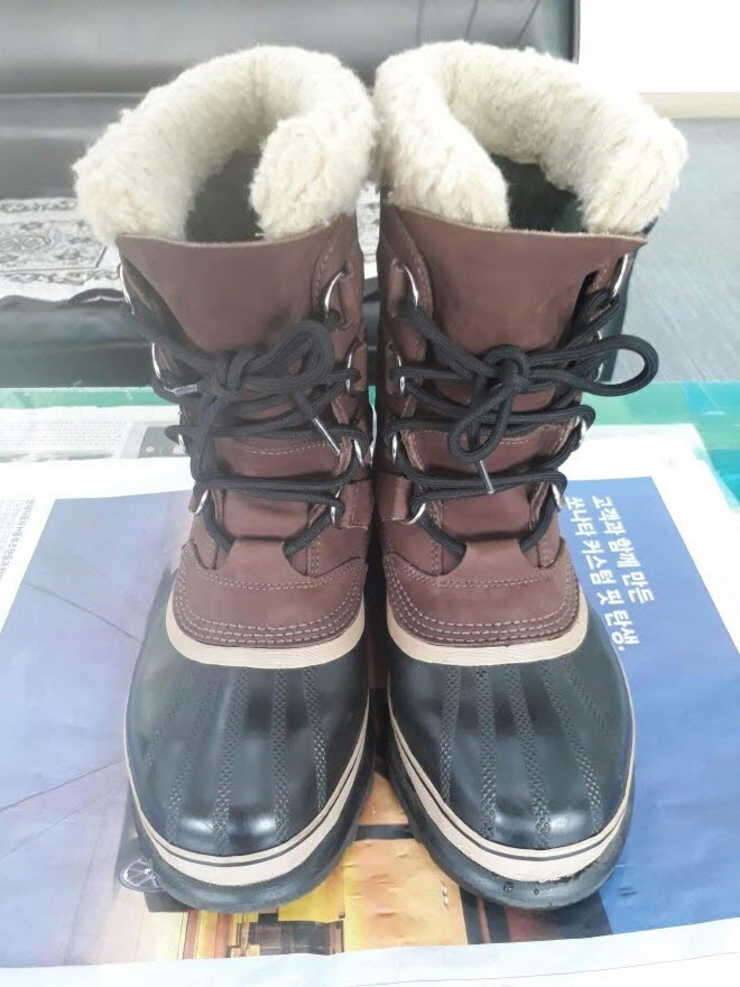 쏘렐 카리부 방한화 팝니다 (중고장터 - 비낚시용품)