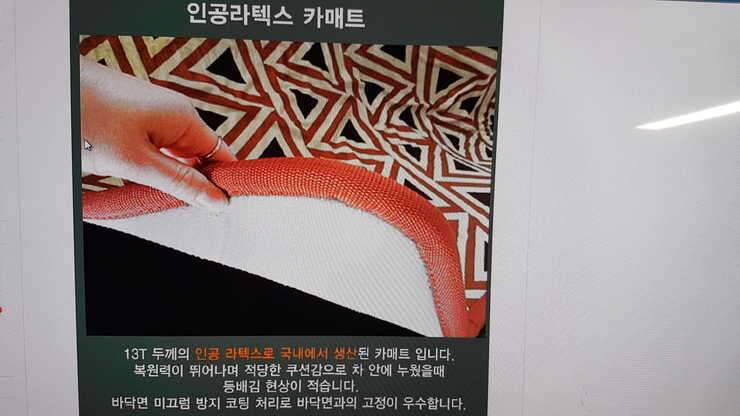 캠핑용 라텍스 매트 팝니다 (중고장터 - 비낚시용품)