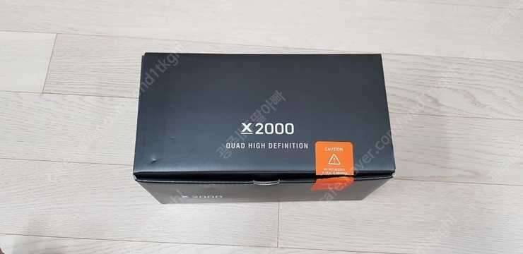 파인뷰 2채널 QHD급 블랙박스 X2000 128GB 판매합니다 (중고장터 - 비낚시용품)
