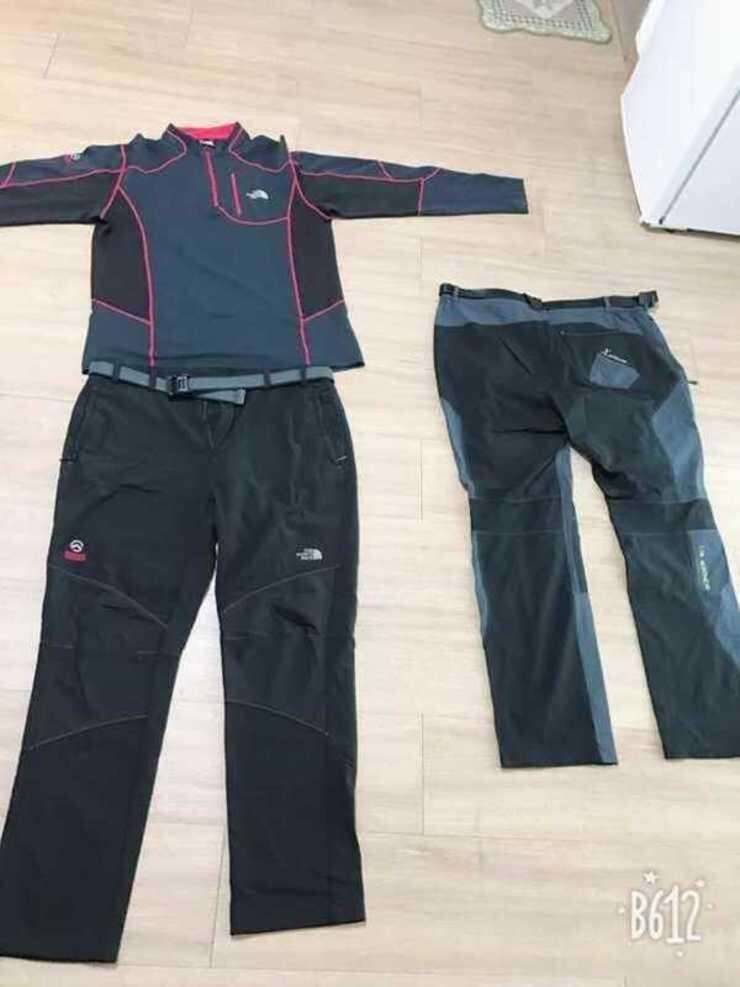 노스페이스 등산복셋트 아이더 등산바지 싸게입으세요 (중고장터 - 비낚시용품)