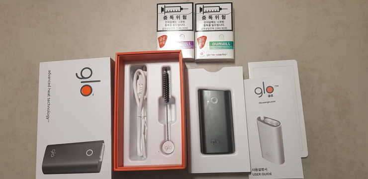 전자담배 글로glo 팝니다 (중고장터 - 비낚시용품)
