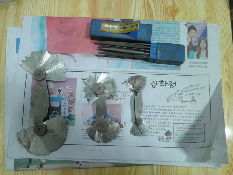 일산 둥근 홈용R게이지125 발로베 조줄셋드 12pcs (중고장터 - 비낚시용품)