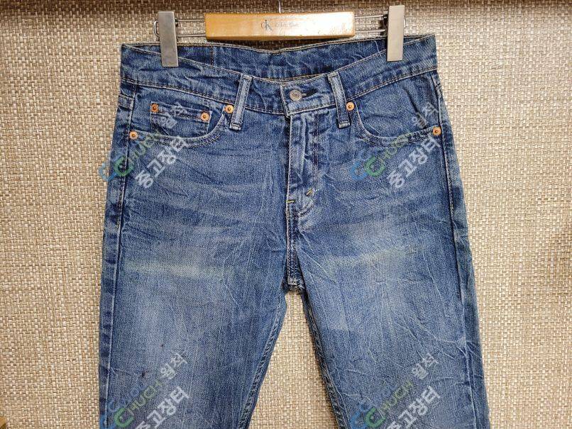 30인치 리바이스 511 청바지 버커루 반팔티셔츠 (중고장터 - 비낚시용품)