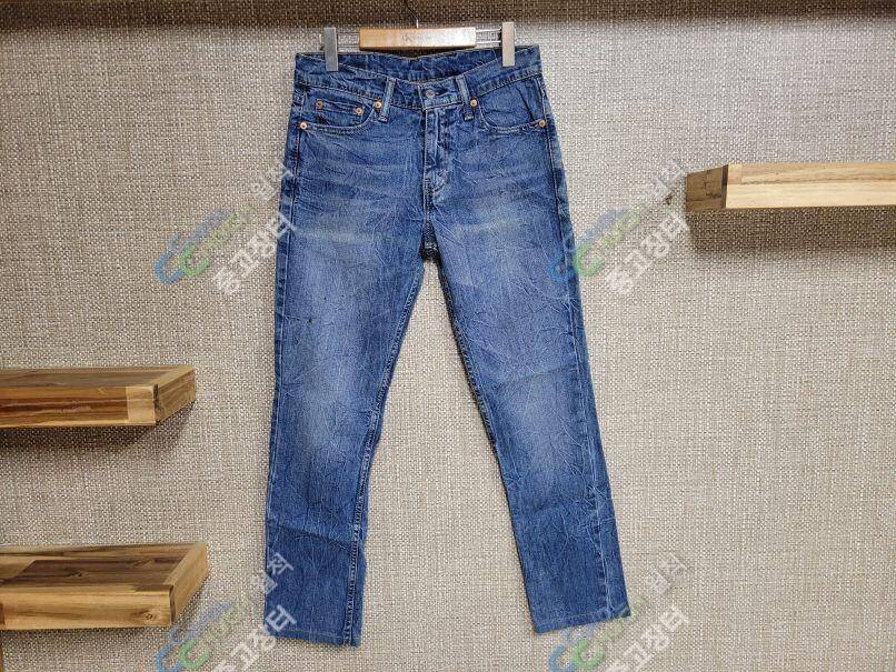 30인치 리바이스 511 청바지 버커루 반팔티셔츠 (중고장터 - 비낚시용품)