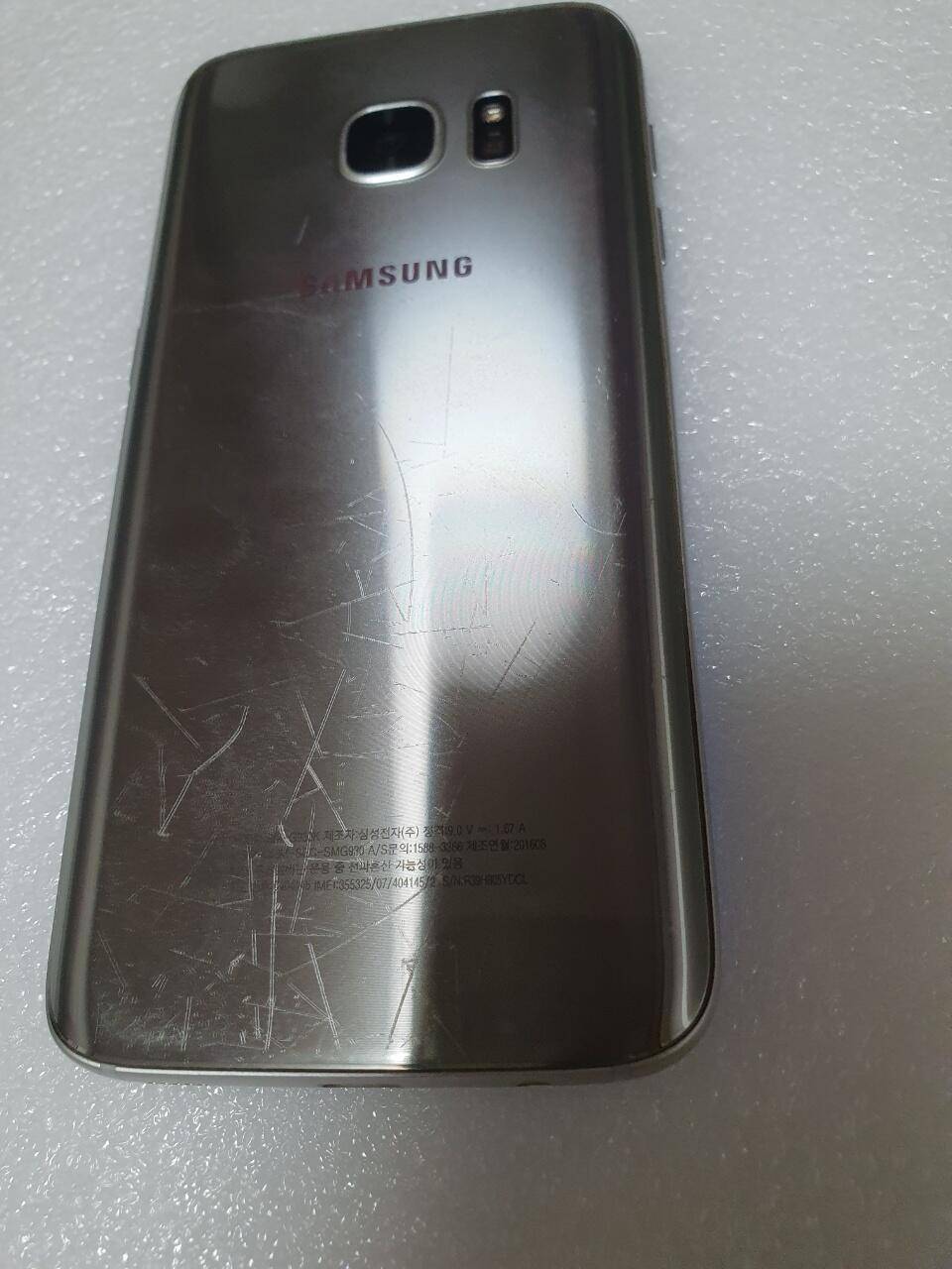 삼성 smG930 K s7 정상해지 공기계 내놓습니다 (중고장터 - 비낚시용품)