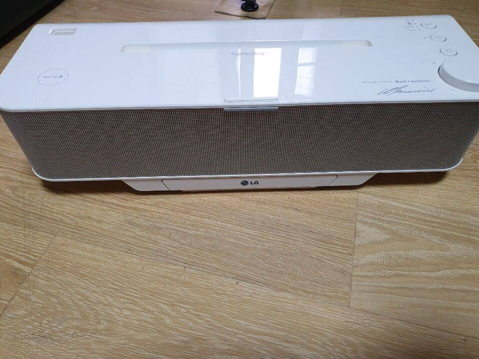LG 홈보이 마크레빈슨 블루투스 스피커 (중고장터 - 비낚시용품)