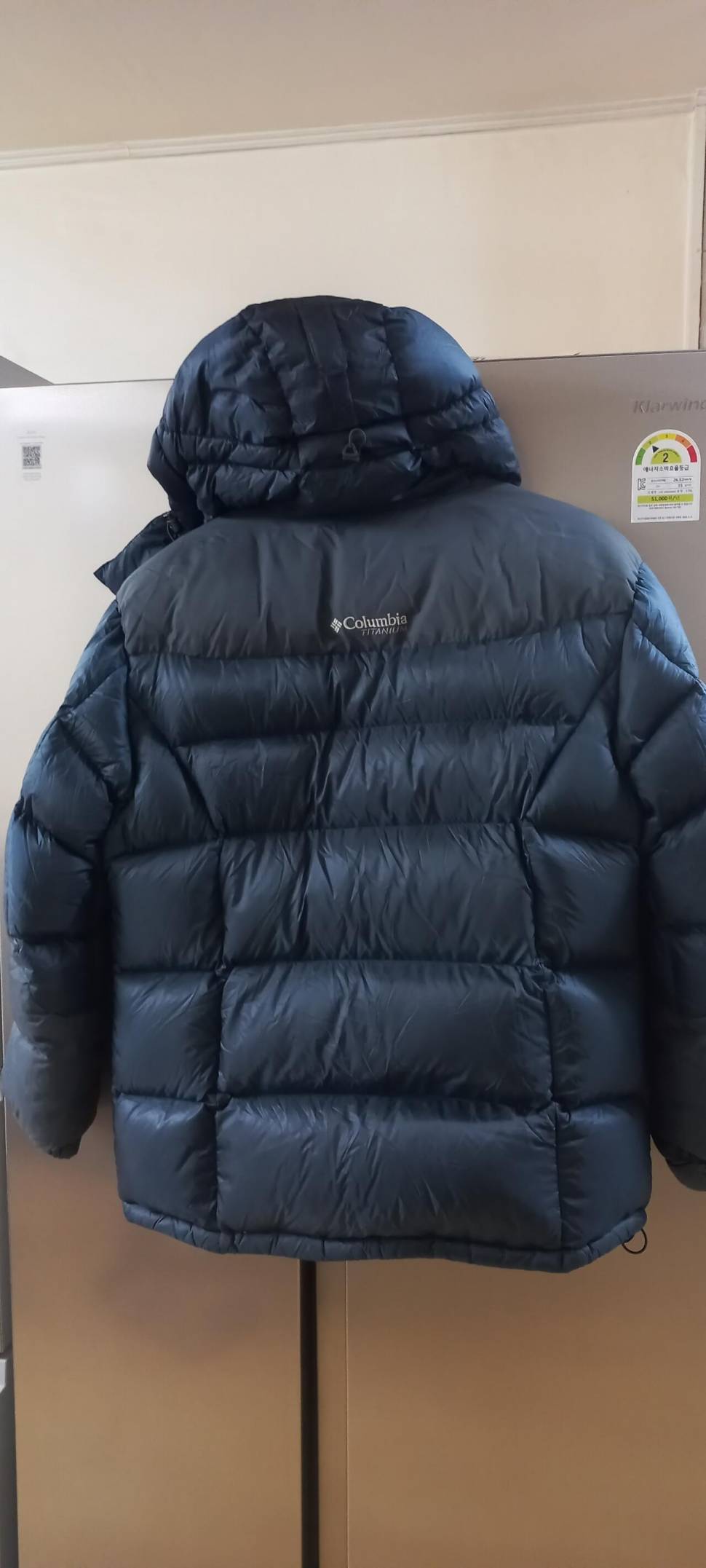 빅사이즈 콜롬비아 티타늄 옴니테크거위털 돕바 (중고장터 - 비낚시용품)