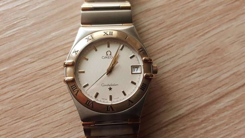 OMEGA 정품 오메가 컨스틸레이션 18k 골드 콤비 시계 (중고장터 - 비낚시용품)