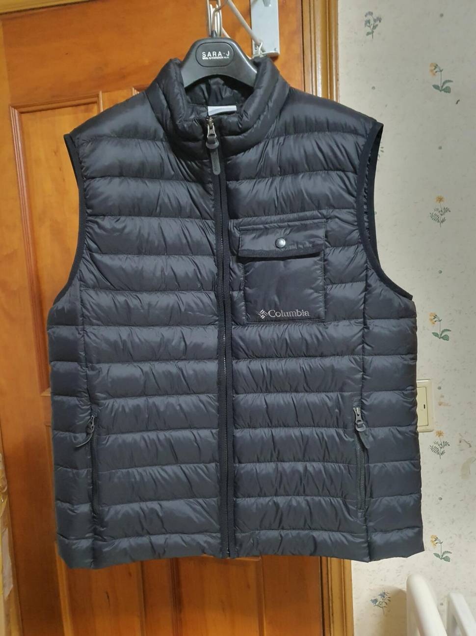 105 콜롬비아 경량 다운패딩 조끼 (중고장터 - 비낚시용품)