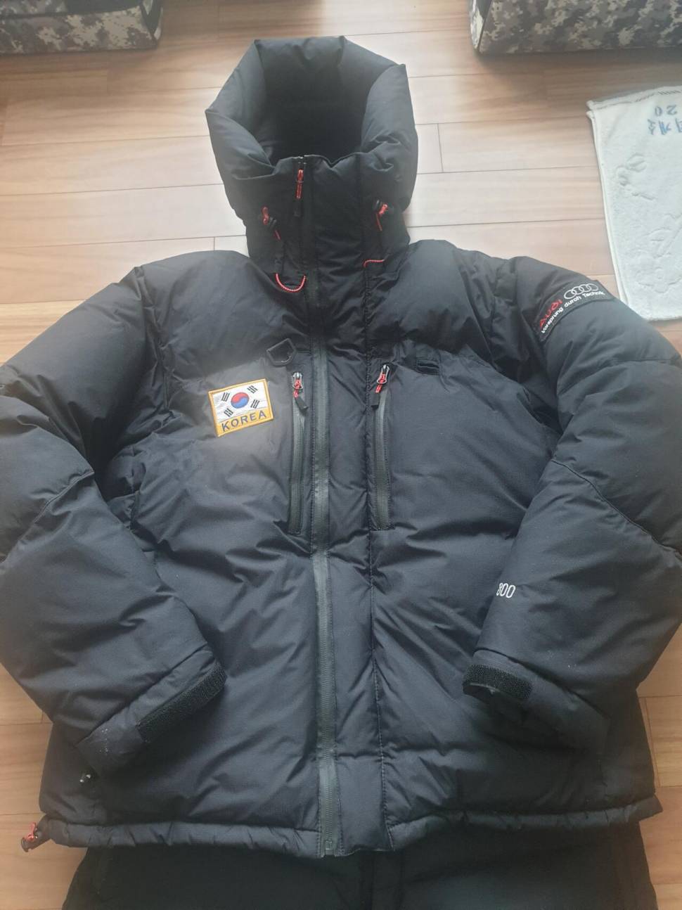 글램지 히말라야 패딩상의하의 (중고장터 - 비낚시용품)