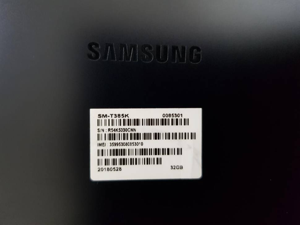 갤럭시탭A 8인치 SM385K KT전화가능 (중고장터 - 비낚시용품)