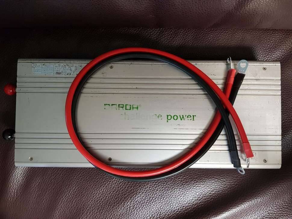 다르다 12V 유사계단파 DP3500A 인버터 분양 (중고장터 - 비낚시용품)