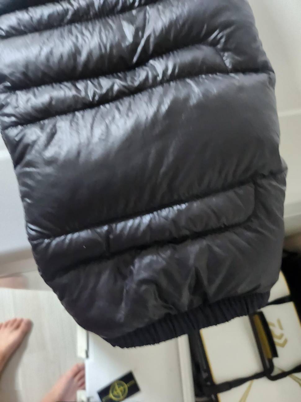 노스페이스 구스다운 바지 몬츄라 바지 (중고장터 - 비낚시용품)