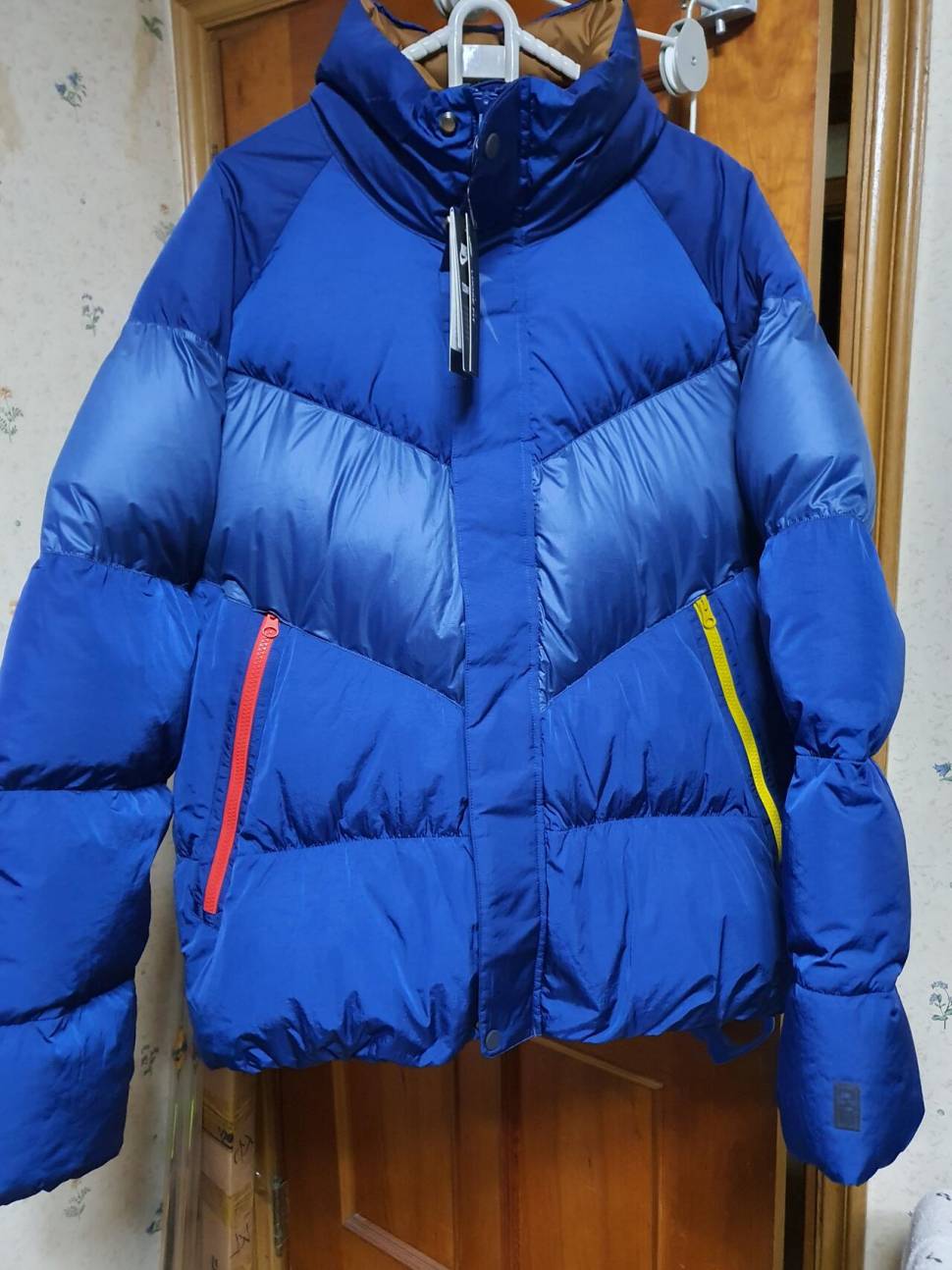 100 110 나이키 루즈핏 다운 패딩 조끼 (중고장터 - 비낚시용품)