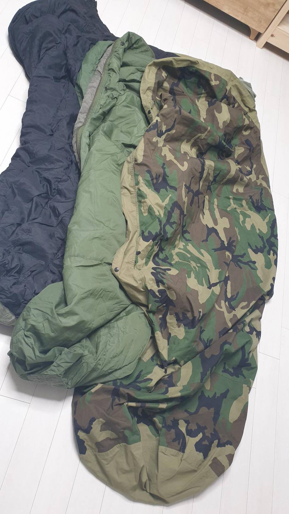 미군고어텍스 침낭4ps팝니다 (중고장터 - 비낚시용품)