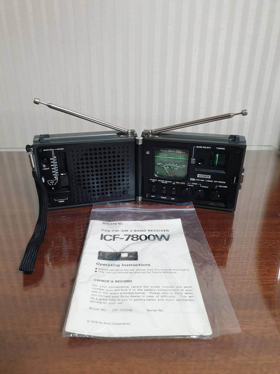 SONY 7800W FM AM PSB 라디오 (중고장터 - 비낚시용품)