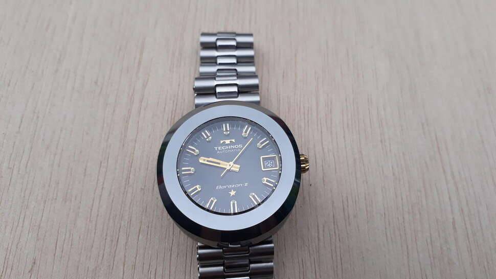 TECHNOS Borazonll SWISS 테크노스 보라죤오토 시계 (중고장터 - 비낚시용품)