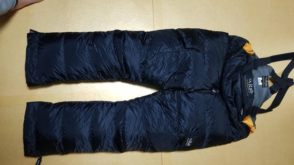 세계 3대 우모복 극동계용 우모팬츠 (중고장터 - 비낚시용품)