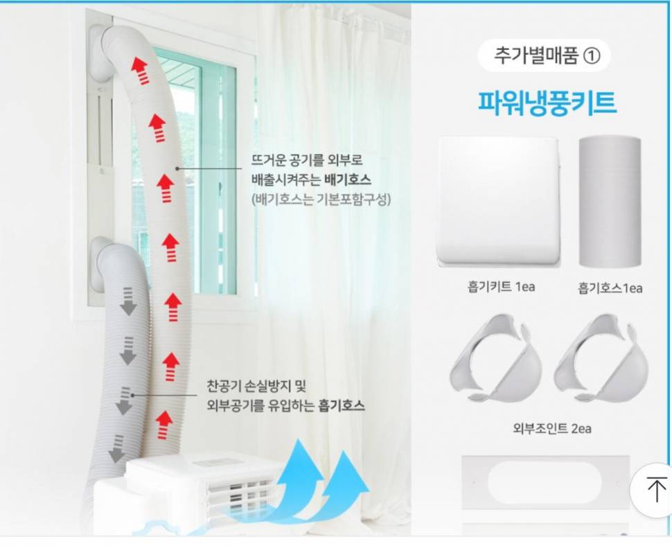 이동식 에어콘 컴프라이프 CP980A (중고장터 - 비낚시용품)