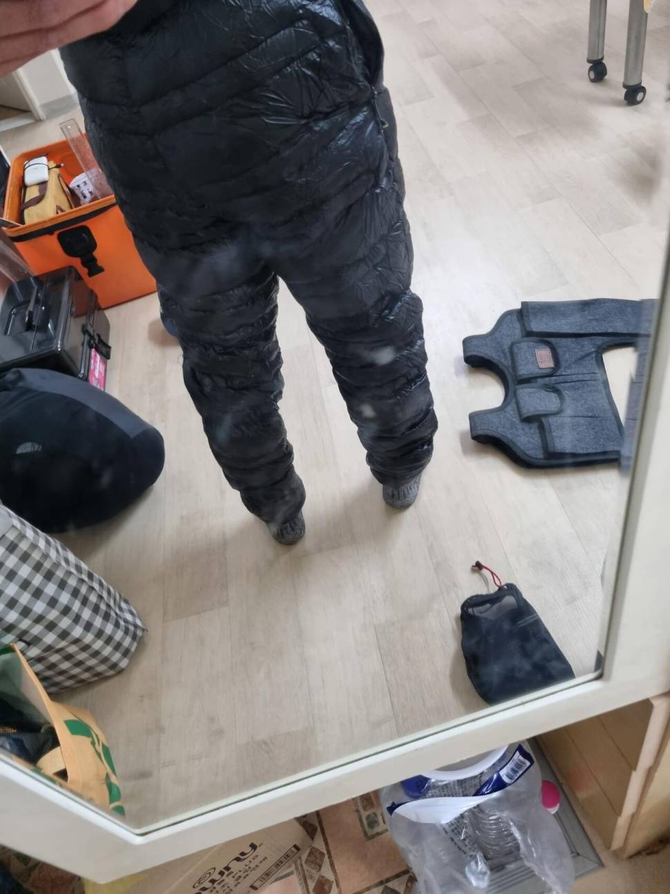 노스페이스 히말라야 잠바 패딩바지 (중고장터 - 비낚시용품)