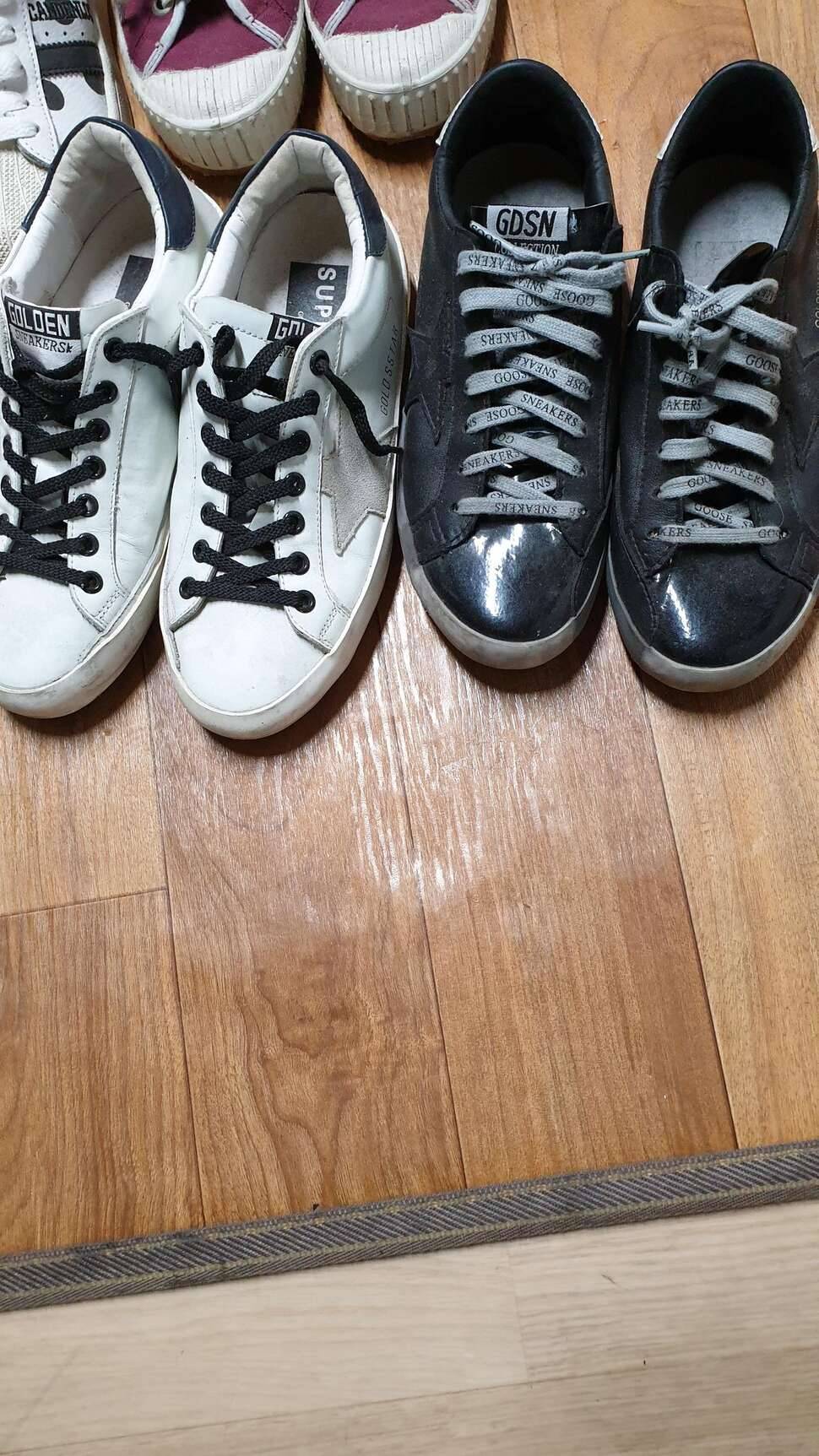 여자운동화반스ㅡ골댄구스등등 (중고장터 - 비낚시용품)