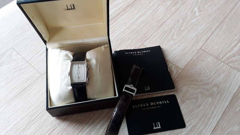 Dunhill swiss 던힐 듀얼타임 시계 (중고장터 - 비낚시용품)