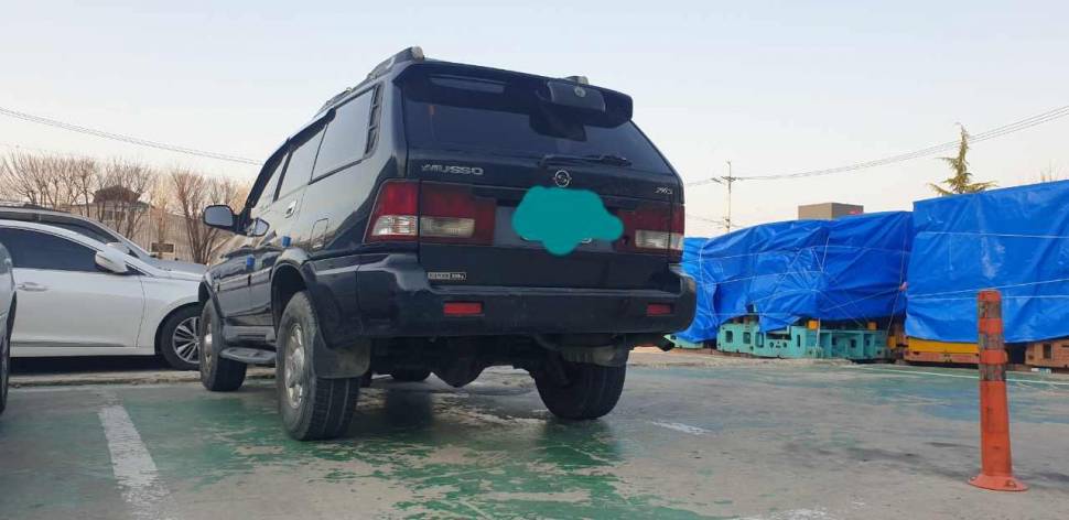 몇대 없는 무쏘2밴 낚시 차량 팔아요 (중고장터 - 비낚시용품)