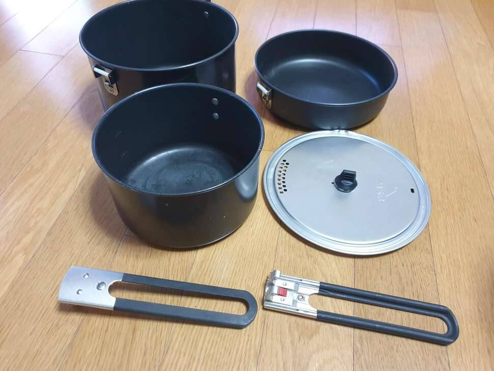 여러가지 코펠팝니다 (중고장터 - 비낚시용품)