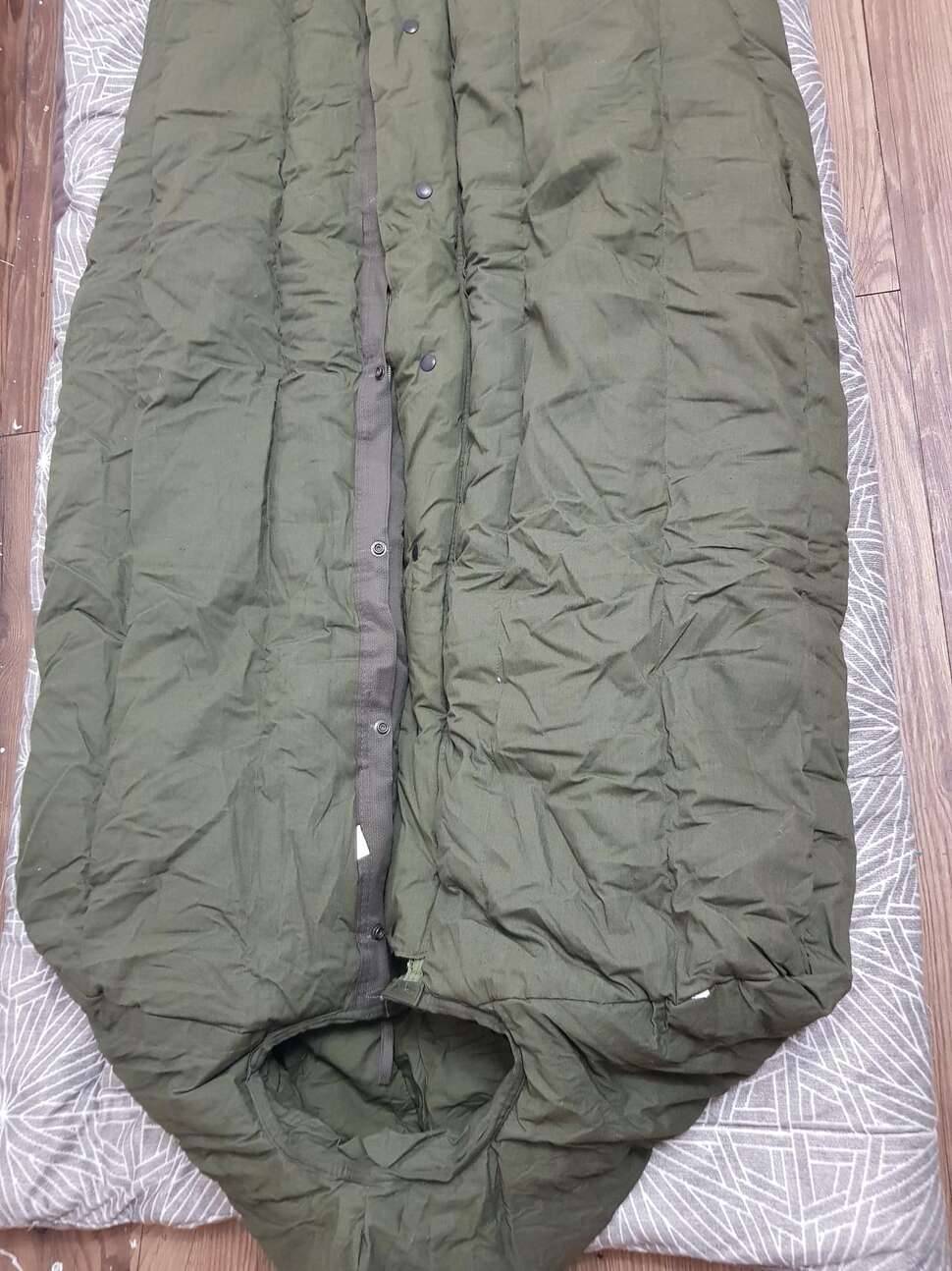 미군혹한기 동계침낭 팝니다2개 (중고장터 - 비낚시용품)
