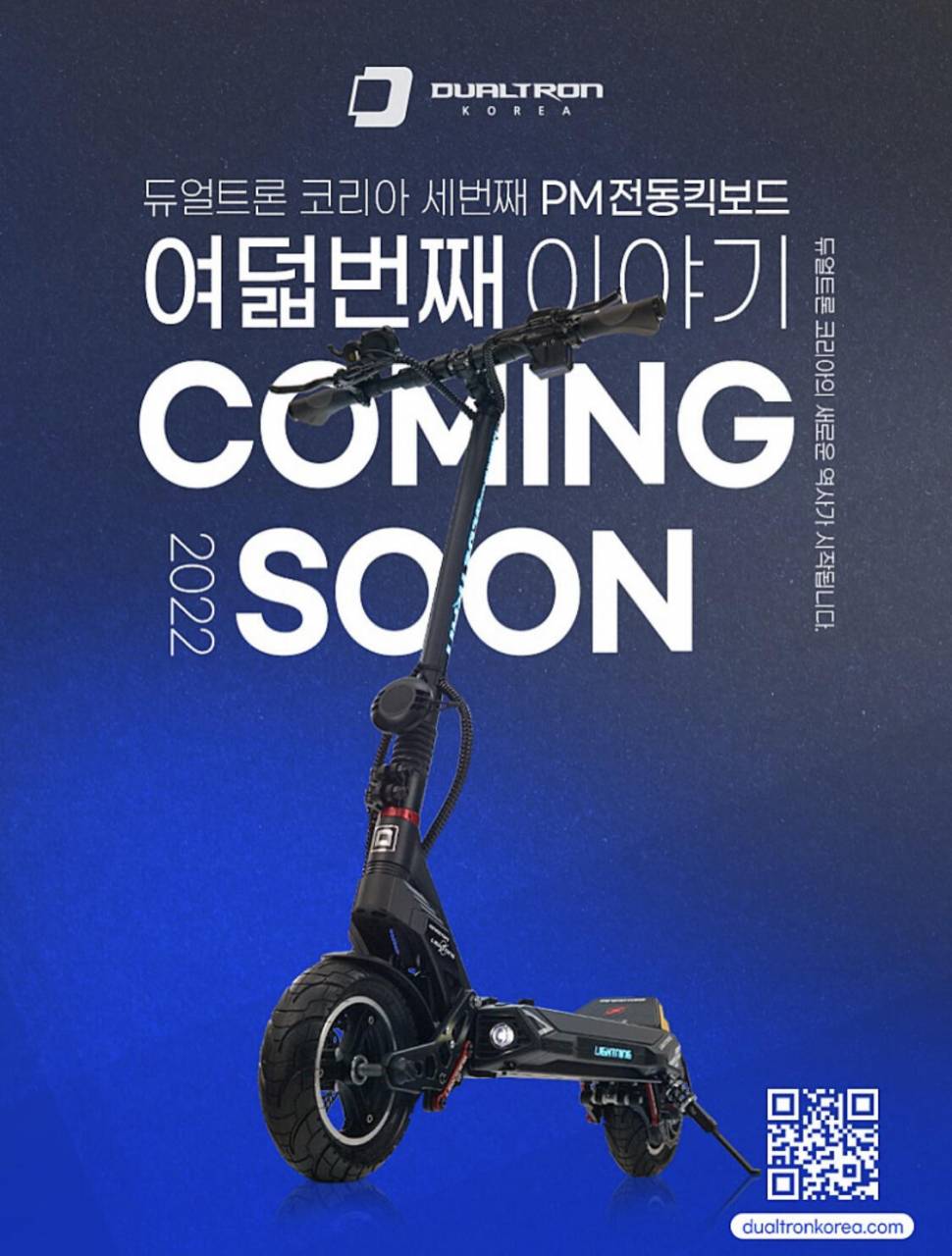 듀얼트론 라이트닝 전동킥보드 (중고장터 - 비낚시용품)