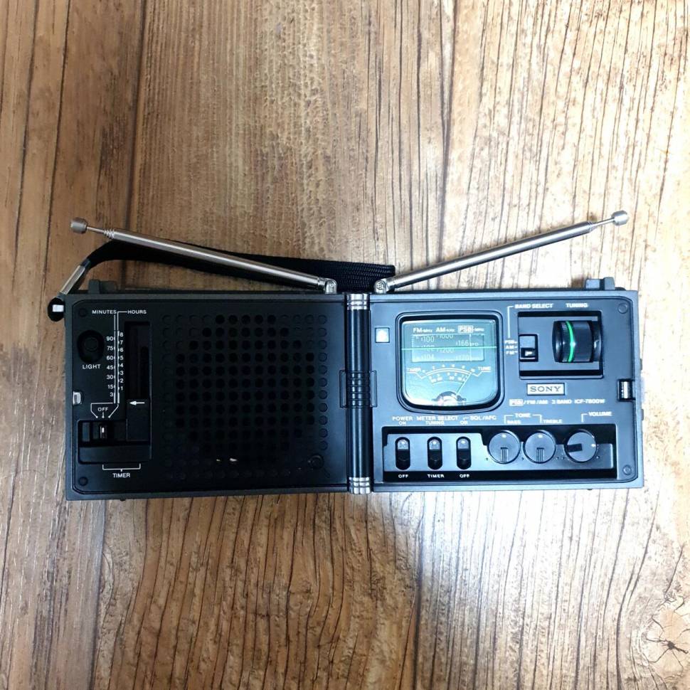 SONY 7800W FM AM PSB 라디오 (중고장터 - 비낚시용품)