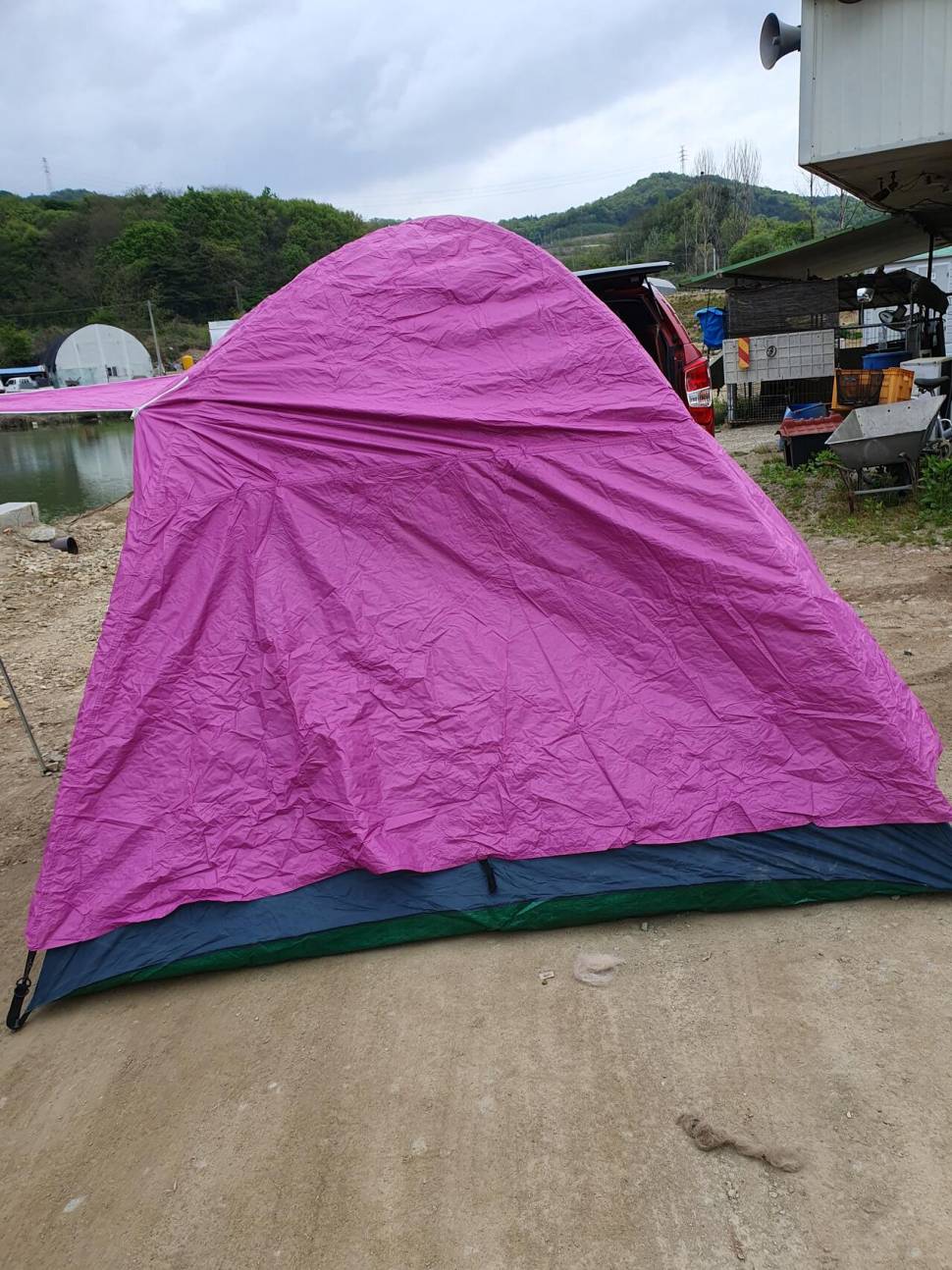 돔텐트 (중고장터 - 비낚시용품)