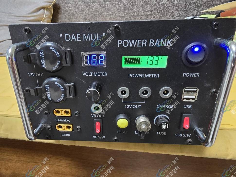 대물파워뱅크인산철12V 발전기2kw 팝니다 (중고장터 - 비낚시용품)