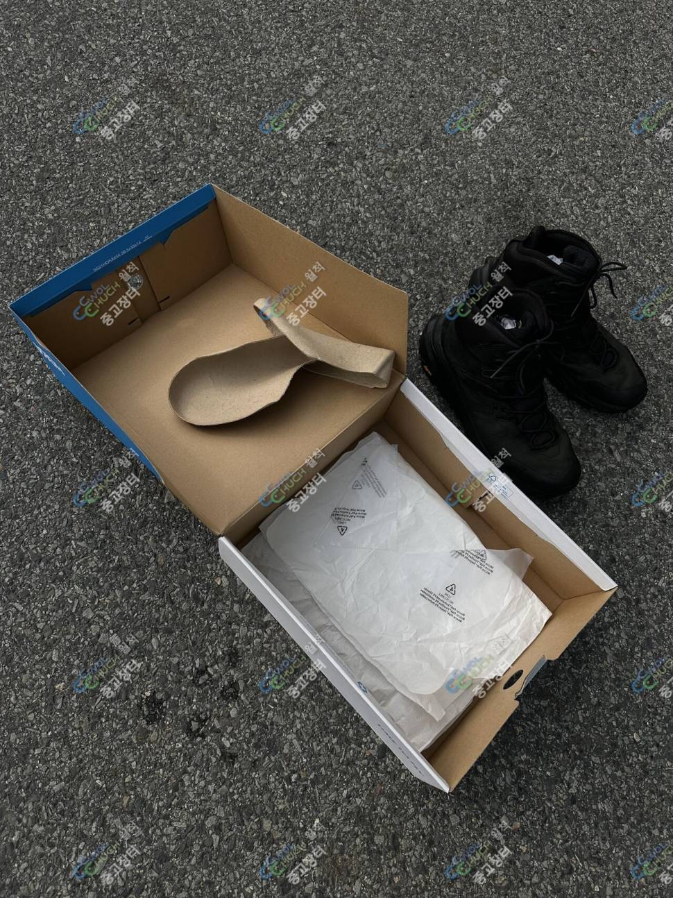 등산화 호카 카하2 GTX 고어텍스 블랙 310mm US13 UK125 (중고장터 - 비낚시용품)