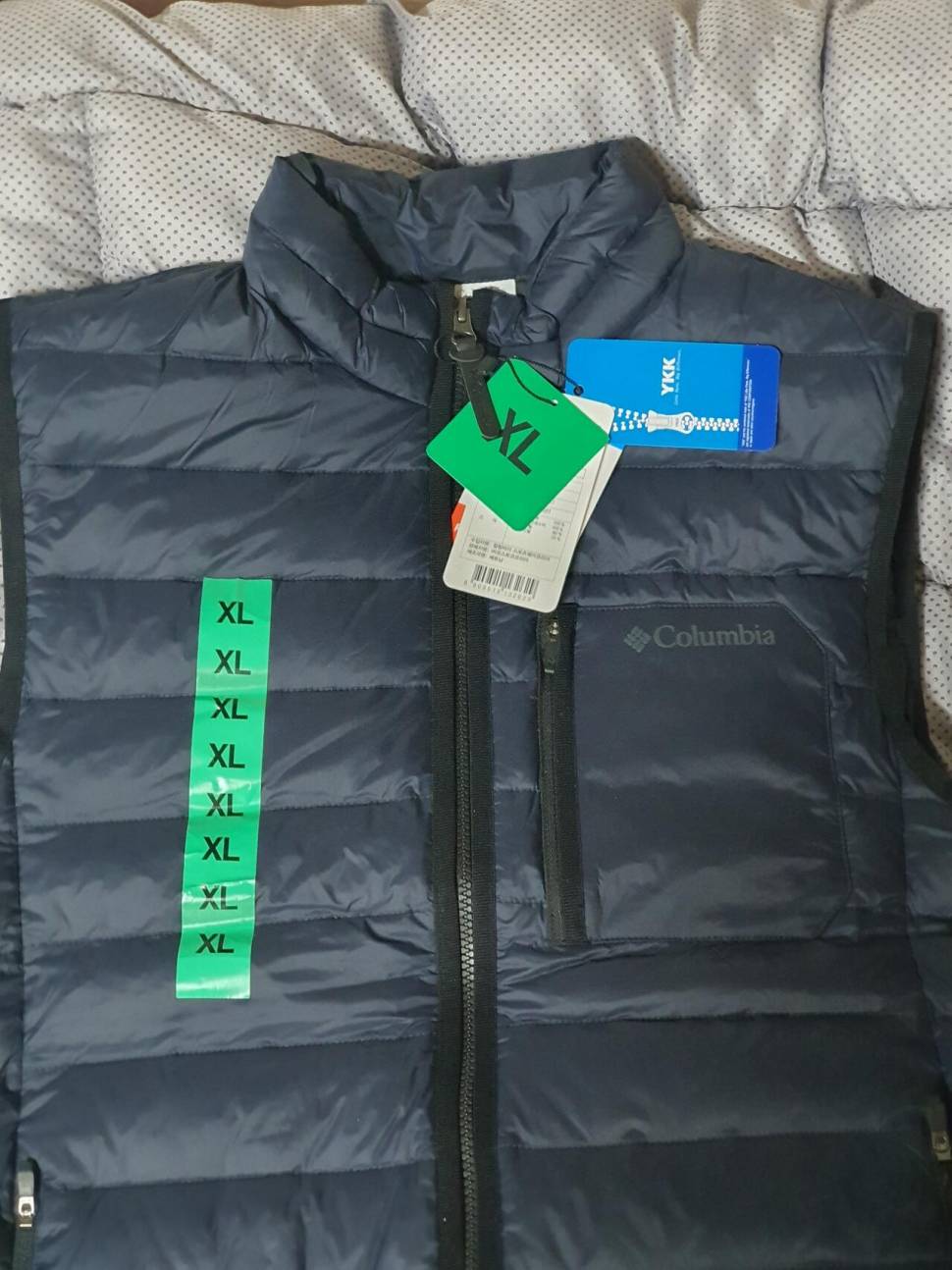 105 새상품 콜롬비아 경량 조끼 판매합니다 (중고장터 - 비낚시용품)