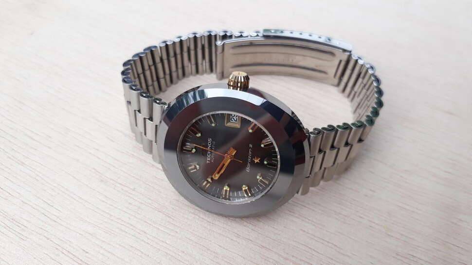 TECHNOS Borazonll SWISS 테크노스 보라죤오토 시계 (중고장터 - 비낚시용품)