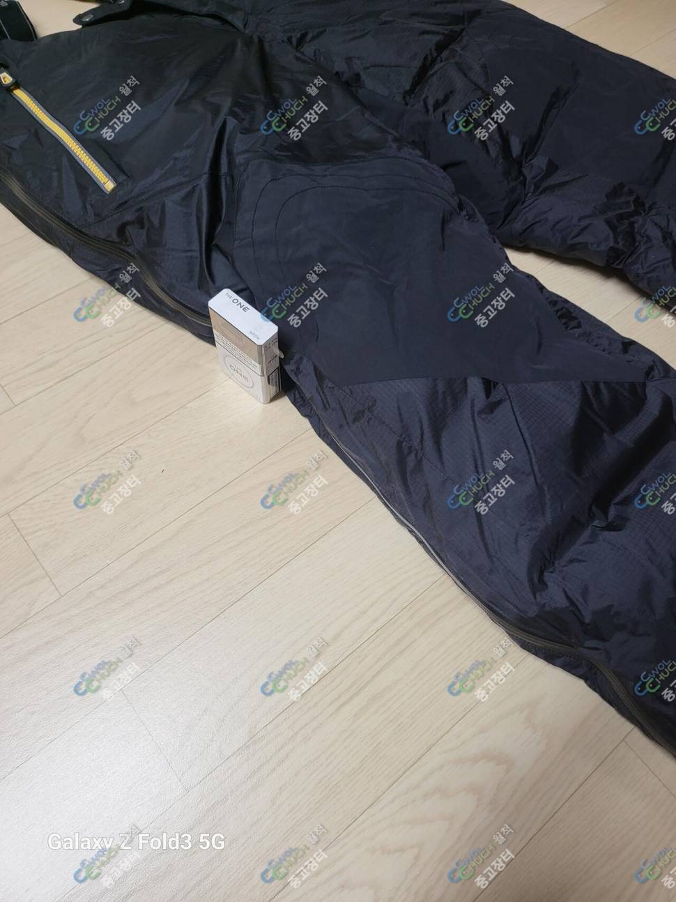 살레와900필검정거위털방한낚시바지신품바지 (중고장터 - 비낚시용품)
