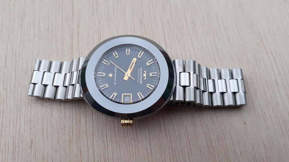 TECHNOS Borazonll SWISS 테크노스 보라죤오토 시계 (중고장터 - 비낚시용품)