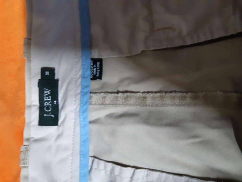 JCREW 자수 반바지 35사이즈 (중고장터 - 비낚시용품)