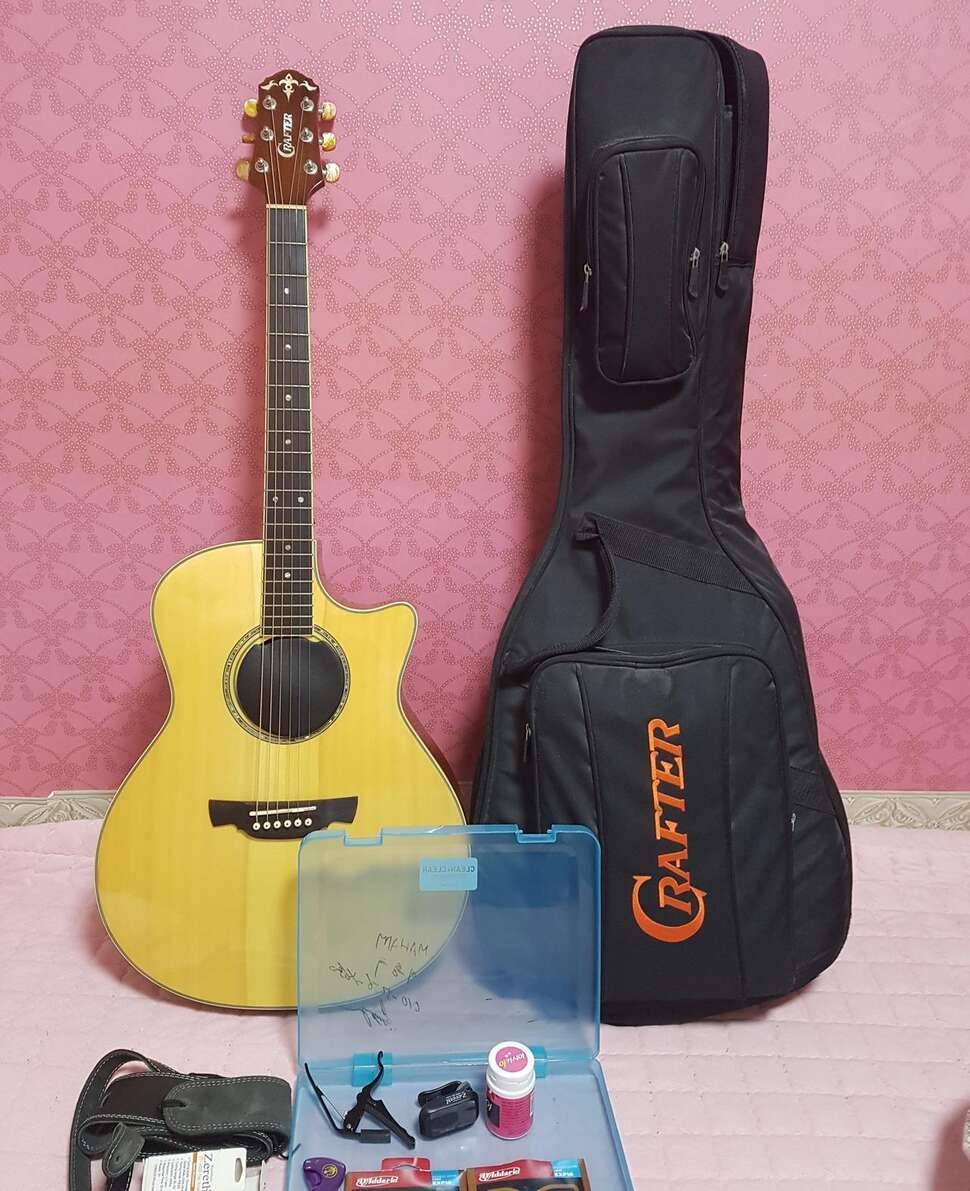 크래프터 글로리아 통기타 (중고장터 - 비낚시용품)