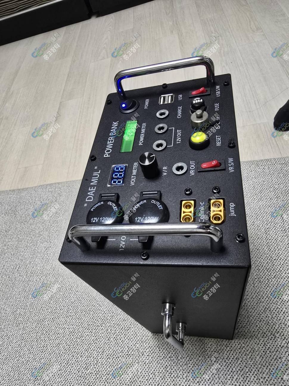 대물파워뱅크인산철12V 발전기2kw 팝니다 (중고장터 - 비낚시용품)