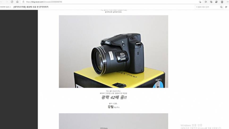 카메라니콘 쿨픽스 p530 (중고장터 - 비낚시용품)